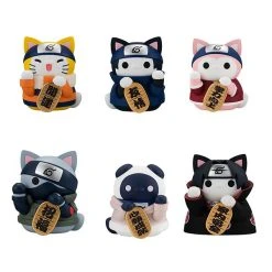 Nyaruto! Beckoning Cat FORTUNE MEGA CAT PROJECT - Box Of 6