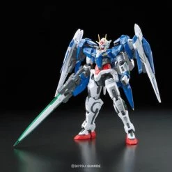 Bandai Real Grade 1/144-Scale 00 Raiser "Gundam 00" Action Figure -Professional Model Toy Store 00 raiser gundam 00 2