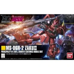 Bandai #166 MS-06R-1A Zaku II Johnny Ridden Custom HGUC
