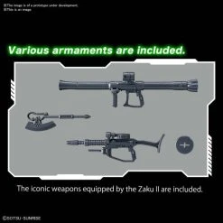 Bandai #241 MS-06 Zaku II HGUC 1/144 -Professional Model Toy Store 241 ms 06 zaku ii hguc 1 144 4