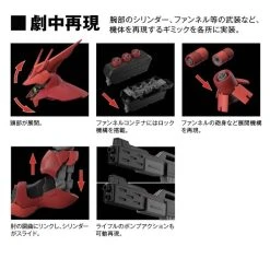Sazabi #29, Bandai RG 1/144 -Professional Model Toy Store 29 sazabi char s counterattack bandai rg 1144 4