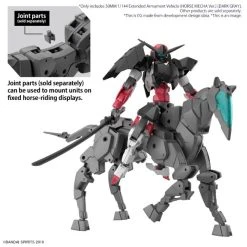 Extended Armament Vehicle HORSE MECHA Ver. DARK GRAY 30MM 1/144 -Professional Model Toy Store 30mm eav horse 04 en