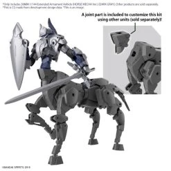 Extended Armament Vehicle HORSE MECHA Ver. DARK GRAY 30MM 1/144 -Professional Model Toy Store 30mm eav horse 05 en