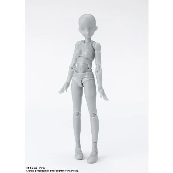 BODY-CHAN -School Life- Edition DX SET -Gray Color Ver.- S.H.Figuarts - Image 3