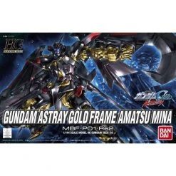 Bandai Gundam Gold Frame Astray Amatu Mina Model Kit 1/144 Scale HG -Professional Model Toy Store 81xnct widl. sl1500