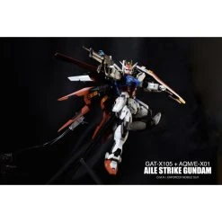 Bandai Master Grade Aile Strike Gundam Ver. RM -Professional Model Toy Store aile strike gundam 5