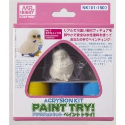 GSI Acrysion Paint Try! - Budgerigar