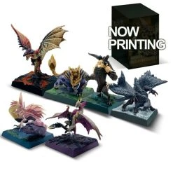 CAPCOM Monster Hunter Monster Collection Gallery Vol. 1 Figure Builder- Box Of 6 -Professional Model Toy Store cc12648 1