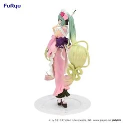 Hatsune Miku Exceed Creative Figure Matcha Green Tea Parfait Cherry Blossom Ver. -Professional Model Toy Store fr07323 7