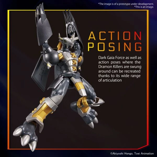 Bandai BLACKWARGREYMON Figure-rise Standard 7 Bandai BLACKWARGREYMON Figure-rise Standard - Image 5