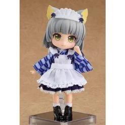 Nendoroid Doll: Outfit Set (Japanese-Style Maid - Blue) -Professional Model Toy Store g12379 3