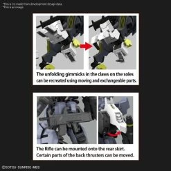 Bandai GUNDAM ASMODAY HG 1/144 -Professional Model Toy Store gundam asmoday hg 1 144 6