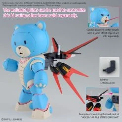 Bandai Beargguy Ohana And AloHalo Set HG 1/144 -Professional Model Toy Store hg beargguy aroharo 05 en