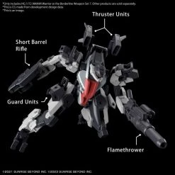 Bandai Weapon Set 7 AMAIM Warrior At The Borderline HG 1/72 -Professional Model Toy Store hg kyoukaisenki wepon set7 02 en