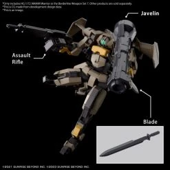 Bandai Weapon Set 7 AMAIM Warrior At The Borderline HG 1/72 -Professional Model Toy Store hg kyoukaisenki wepon set7 03 en