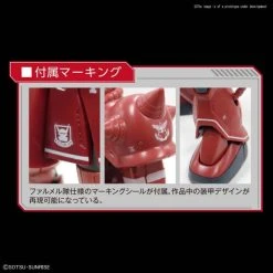 Bandai MS-06S Zaku II Char Red Comet Ver. HG The Origin 1/144 -Professional Model Toy Store hgog cha s zaku2 red cometver 06