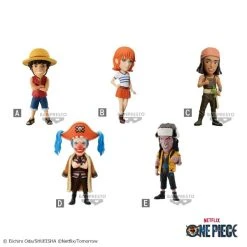 BANPRESTO A Netflix Series: One Piece Vol. 1 World Collectable Figure - Box Of 12