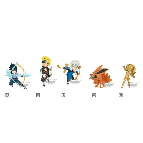 BANPRESTO NarutoP99 Vol. 5 World Collectable Figure - Box Of 12 3 BANPRESTO NarutoP99 Vol. 5 World Collectable Figure - Box Of 12