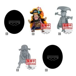 BANPRESTO One Piece -Trafalgar Law VS Blackbeard Pirates- World Collectable Figure - Box Of 12