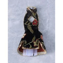 Mini Skirt Chinese Dress Outfit - Black Figma Styles -Professional Model Toy Store m06912 2