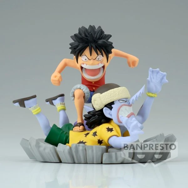 BANPRESTO Monkey D. Luffy VS Arlong World Collectable Figure Log Stories 4 BANPRESTO Monkey D. Luffy VS Arlong World Collectable Figure Log Stories - Image 2