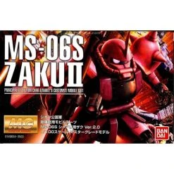 Bandai Master Grade MS-06S Zaku II Char Custom Ver 2.0 -Professional Model Toy Store ms 06s zaku ii 2