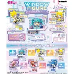 HATSUNE MIKU WINDOW FIGURE Collection - Box Of 6