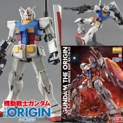 Bandai RX-78-02 Gundam MG 1/100 Model Kit -Professional Model Toy Store rx 78 gundam the origin 13