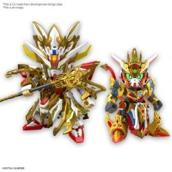 Bandai REVIVAL OF THE HEROES! WUKONG IMPULSE GUNDAM (CHILDHOOD Ver.) AND SANZANG STRIKE FREEDOM GUNDAM SET SDW HEROES