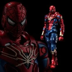 Sentinel Iron Spider Marvel Series 2 Fighting Armor -Professional Model Toy Store sen51379 ironspidermarvelsentinelmarvelseries2 03