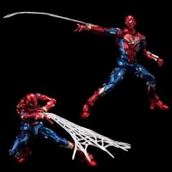 Sentinel Iron Spider Marvel Series 2 Fighting Armor -Professional Model Toy Store sen51379 ironspidermarvelsentinelmarvelseries2 05