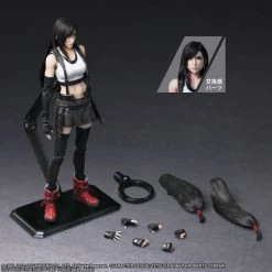 Square Enix FINAL FANTASY VII REMAKE PLAY ARTS -KAI- TIFA LOCKHART -Professional Model Toy Store sq34623 7