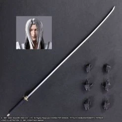 Square Enix FINAL FANTASY® VII REMAKE PLAY ARTS -KAI- ™SEPHIROTH -Professional Model Toy Store sq35010 7