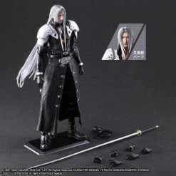 Square Enix FINAL FANTASY® VII REMAKE PLAY ARTS -KAI- ™SEPHIROTH -Professional Model Toy Store sq35010 8