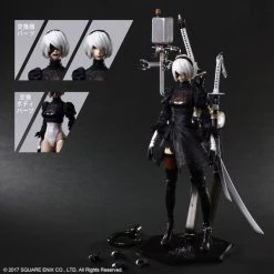 Square Enix 2B (YoRHa No. 2 Type B) DELUXE Ver. Action Figure 23 Square Enix 2B (YoRHa No. 2 Type B) DELUXE Ver. Action Figure -Professional Model Toy Store sq35332 11