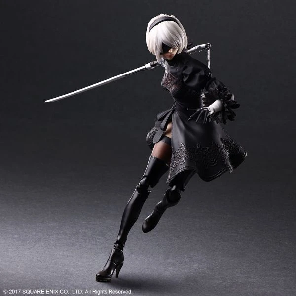 Square Enix 2B (YoRHa No. 2 Type B) DELUXE Ver. Action Figure 8 Square Enix 2B (YoRHa No. 2 Type B) DELUXE Ver. Action Figure - Image 6
