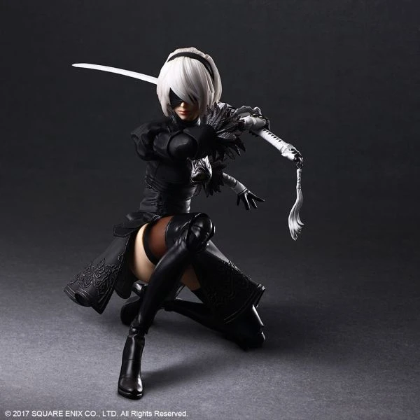 Square Enix 2B (YoRHa No. 2 Type B) DELUXE Ver. Action Figure 6 Square Enix 2B (YoRHa No. 2 Type B) DELUXE Ver. Action Figure - Image 4