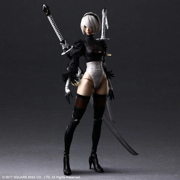 Square Enix 2B (YoRHa No. 2 Type B) DELUXE Ver. Action Figure 5 Square Enix 2B (YoRHa No. 2 Type B) DELUXE Ver. Action Figure - Image 3