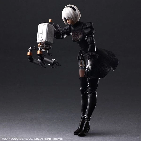 Square Enix 2B (YoRHa No. 2 Type B) DELUXE Ver. Action Figure 4 Square Enix 2B (YoRHa No. 2 Type B) DELUXE Ver. Action Figure - Image 2