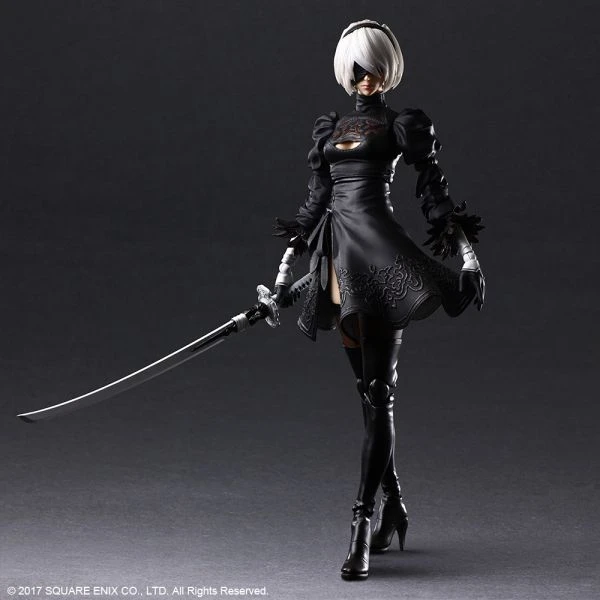 Square Enix 2B (YoRHa No. 2 Type B) DELUXE Ver. Action Figure 9 Square Enix 2B (YoRHa No. 2 Type B) DELUXE Ver. Action Figure - Image 7