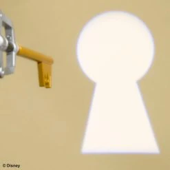 Square Enix KINGDOM KEY DARK SIDE - Light Up Keyblade -Professional Model Toy Store sq37374 2