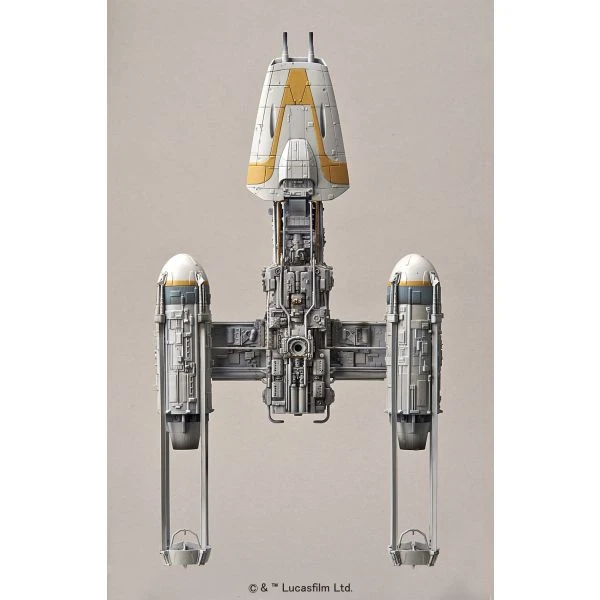 Y-Wing Starfighter "Star Wars", Bandai Star Wars 1/72 Plastic Model 9 Y-Wing Starfighter "Star Wars", Bandai Star Wars 1/72 Plastic Model - Image 7