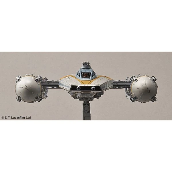 Y-Wing Starfighter "Star Wars", Bandai Star Wars 1/72 Plastic Model 5 Y-Wing Starfighter "Star Wars", Bandai Star Wars 1/72 Plastic Model - Image 3