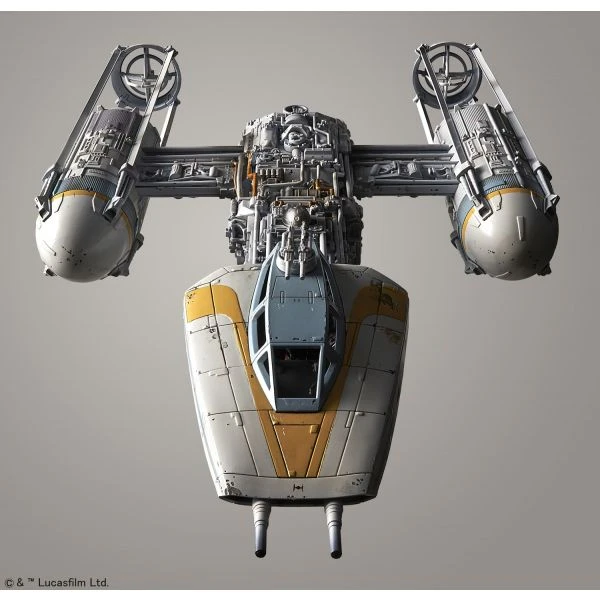 Y-Wing Starfighter "Star Wars", Bandai Star Wars 1/72 Plastic Model 13 Y-Wing Starfighter "Star Wars", Bandai Star Wars 1/72 Plastic Model - Image 11
